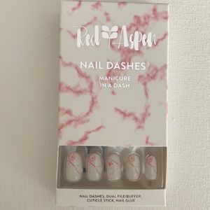 New Red Aspen Nail Dashes